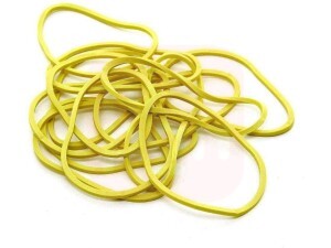 Elástico Amarelo Nº18 1200 Unds - Mercur