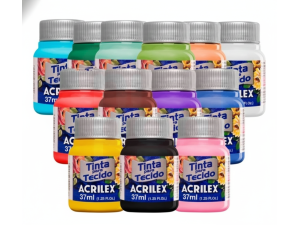 Tinta De Tecido Cores 37ml